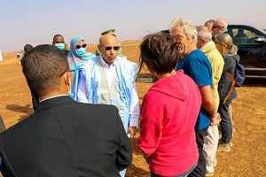 Ouadane, le Président et le tourisme