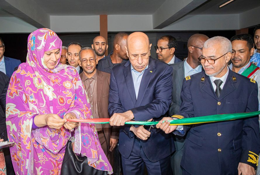 Le Président de la République inaugure le Centre hospitalier d’Atar