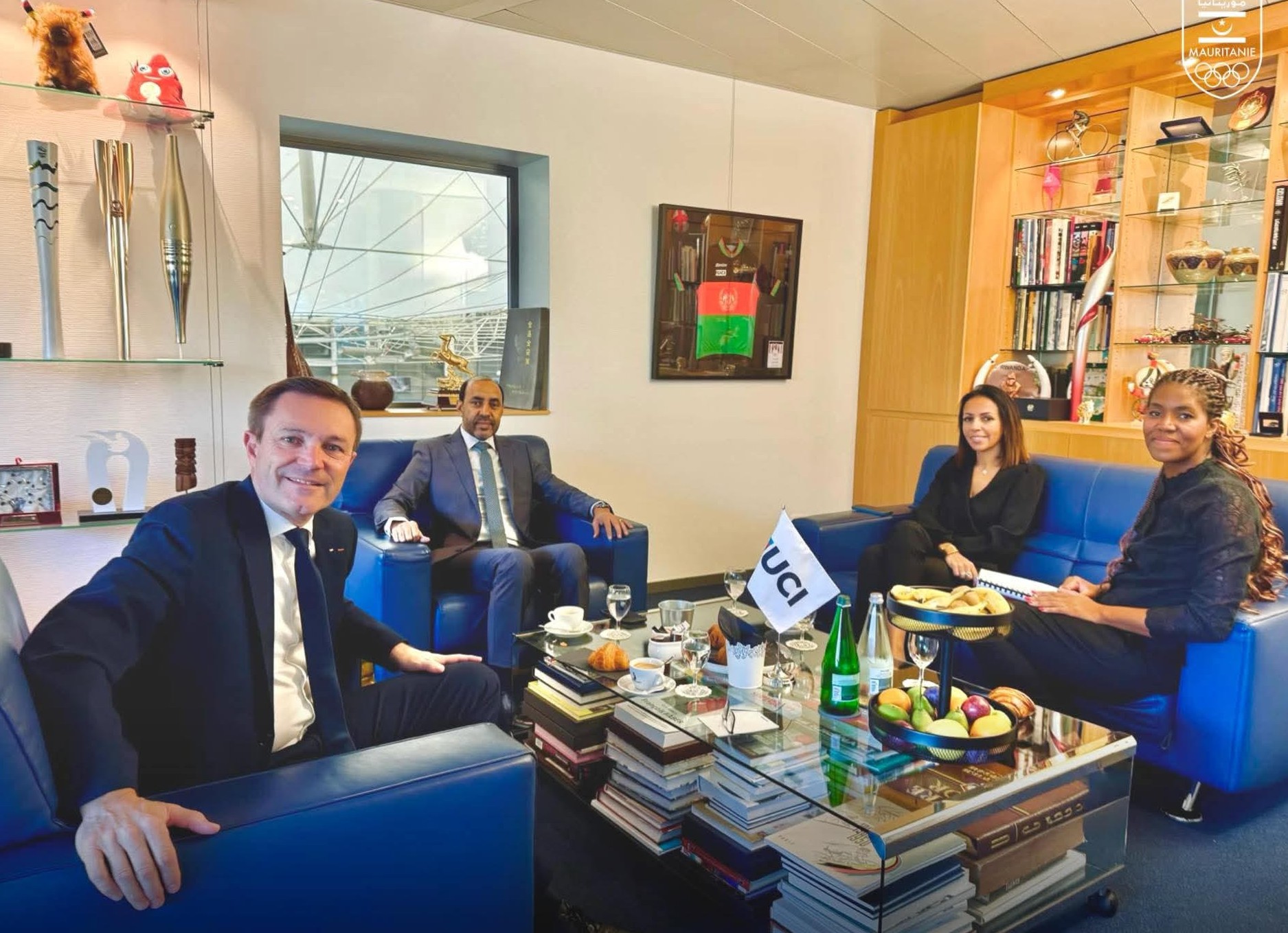 Cyclisme : la Mauritanie renforce ses liens avec l’UCI 