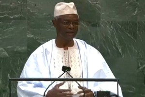 Vidéo. Ibrahima Thiaw devant la 75eme Assemblée Générale des Nations Unies