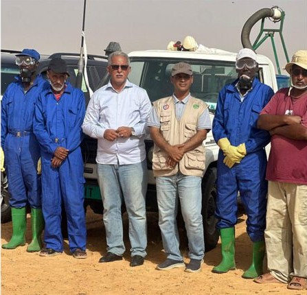 Le ministre de l’Agriculture : la situation actuelle du criquet pèlerin est sous contrôle